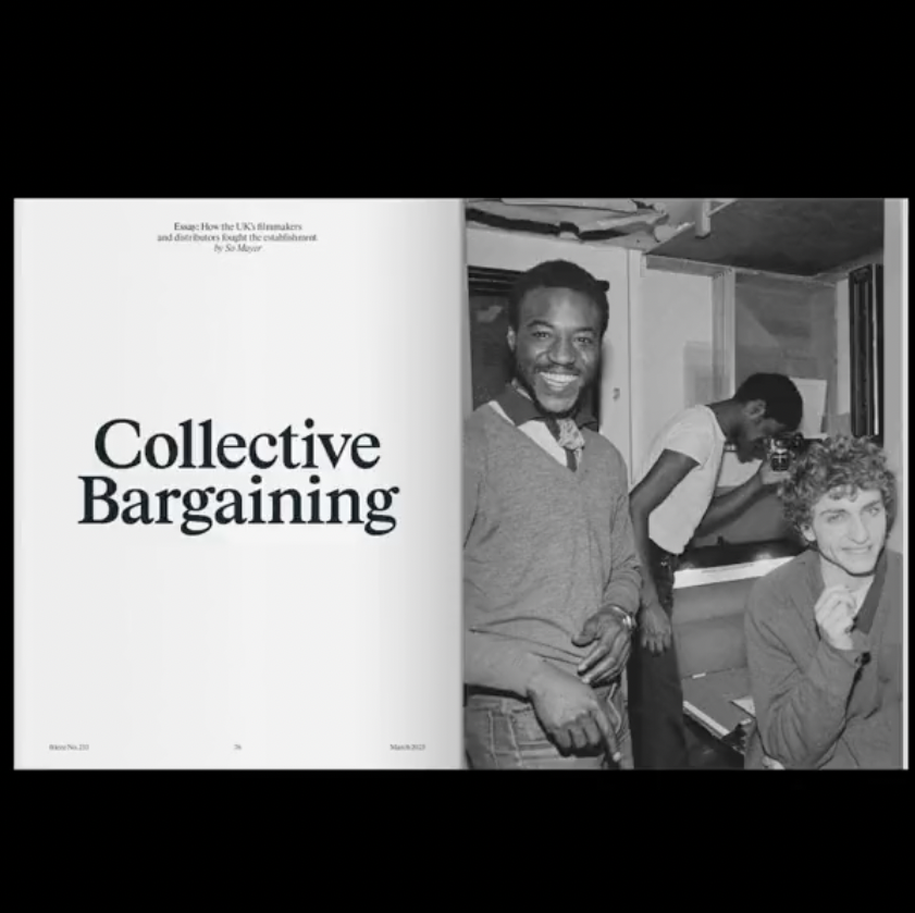 Writing: Collective Bargaining, Frieze 233 (March 2023)